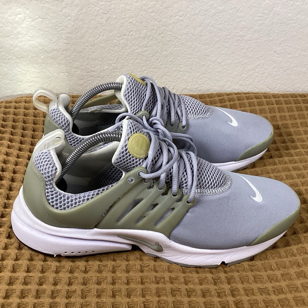 Nike Air Presto Wolf Grey White Mens Sz 9 Running Shoes Sneakers 848187-013 - Picture 2 of 8